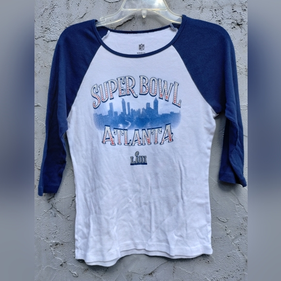 NFL SUPERBOWL ATLANTA SHIRT.  SZ MEDIUM - Picture 1 of 7